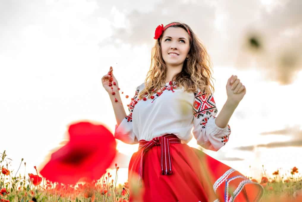 ukrajinské dievča